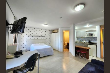 Studio à venda com 30m², 1 quarto e 1 vagaStudio