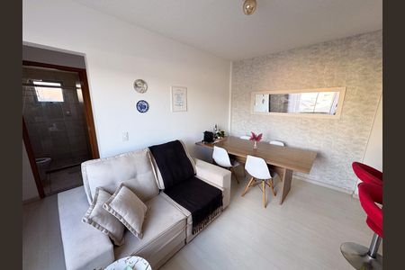 Apartamento à venda com 47m², 2 quartos e 1 vagaSala