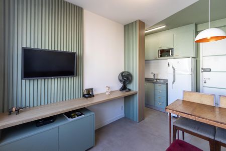 Apartamento para alugar com 25m², 1 quarto e sem vagaSala