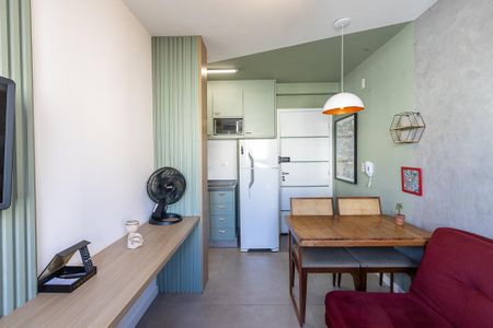 Apartamento para alugar com 25m², 1 quarto e sem vagaSala