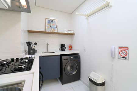 Apartamento para alugar com 38m², 2 quartos e sem vagaCozinha e Área de Serviço