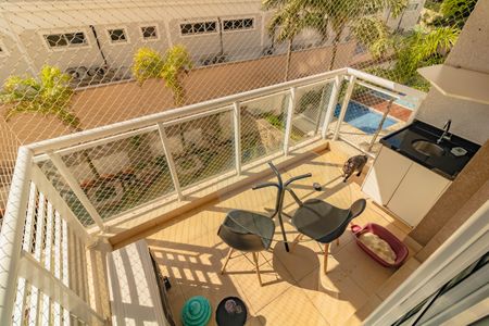 Apartamento à venda com 64m², 2 quartos e 1 vagaVaranda