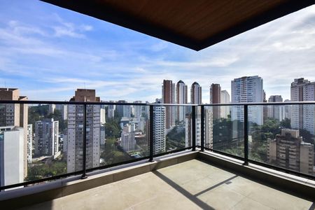 Apartamento para alugar com 62m², 1 quarto e 1 vaga Apartamento para alugar com 62m², 1 quarto e 1 vagaVaranda