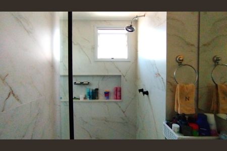 Apartamento à venda com 105m², 3 quartos e 2 vagasBanheiro da Suíte 1