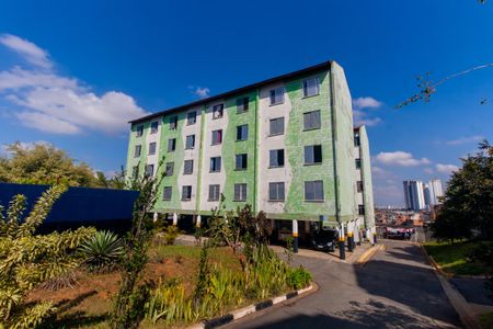 Apartamento à venda com 44m², 2 quartos e 1 vagaFachada do bloco