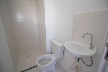 Studio para alugar com 17m², 1 quarto e sem vaga Studio para alugar com 17m², 1 quarto e sem vagaBanheiro