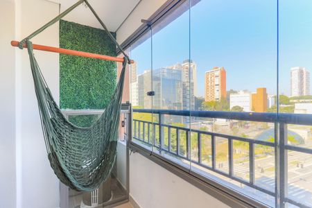 Studio à venda com 28m², 1 quarto e sem vagaVaranda