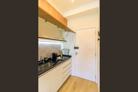 Studio à venda com 28m², 1 quarto e sem vagaCozinha