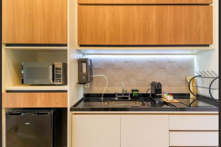 Studio à venda com 28m², 1 quarto e sem vagaCozinha