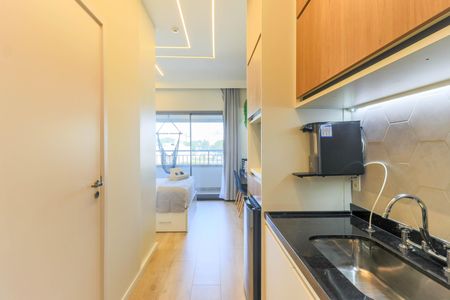 Studio à venda com 28m², 1 quarto e sem vagaCozinha