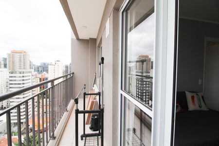 Apartamento à venda com 30m², 1 quarto e sem vagaVaranda