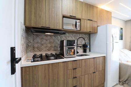 Apartamento para alugar com 27m², 1 quarto e sem vagaCozinha e Área de Serviço