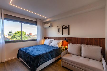 Studio à venda com 30m², 1 quarto e sem vagaSala/Quarto