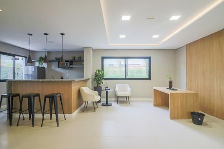 Apartamento à venda com 29m², 1 quarto e sem vaga Apartamento à venda com 29m², 1 quarto e sem vagaÁrea comum - Salão de festas