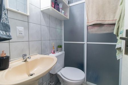 Casa de condomínio à venda com 56m², 2 quartos e 1 vagaBanheiro