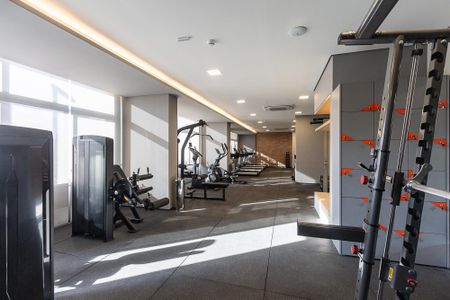 Studio para alugar com 31m², 1 quarto e sem vaga Studio para alugar com 31m², 1 quarto e sem vagaÁrea comum - Academia