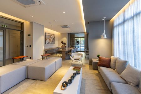 Studio para alugar com 31m², 1 quarto e sem vaga Studio para alugar com 31m², 1 quarto e sem vagaÁrea comum - Salão de festas