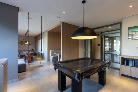 Studio para alugar com 31m², 1 quarto e sem vaga Studio para alugar com 31m², 1 quarto e sem vagaSala de jogos