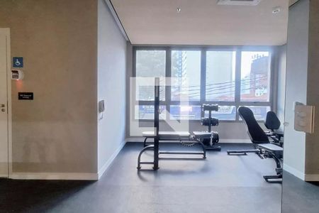 Studio para alugar com 21m², 1 quarto e sem vagaAcademia