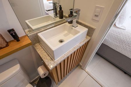 Apartamento para alugar com 25m², 1 quarto e sem vagaBanheiro