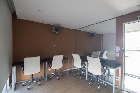 Studio à venda com 34m², 1 quarto e sem vagaCoworking