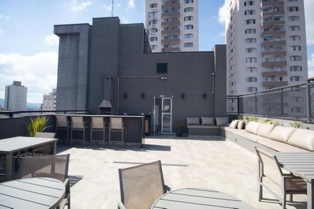 Área comum - Churrasqueira de kitnet/studio à venda com 1 quarto, 34m² em Parada Inglesa, São Paulo