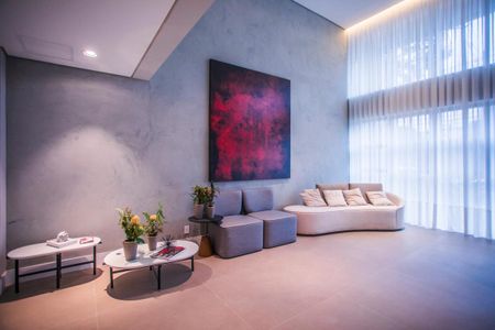 Studio à venda com 27m², 1 quarto e sem vagaHall social