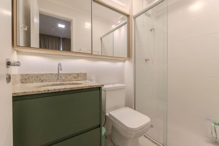 Apartamento à venda com 35m², 1 quarto e sem vagaBanheiro da Suíte 