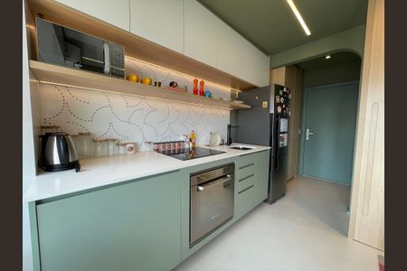 Studio à venda com 26m², 1 quarto e 1 vagaCozinha