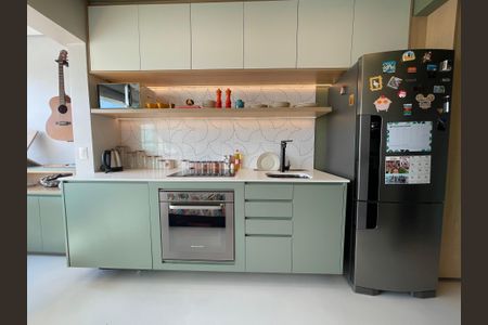 Studio à venda com 26m², 1 quarto e 1 vagaCozinha