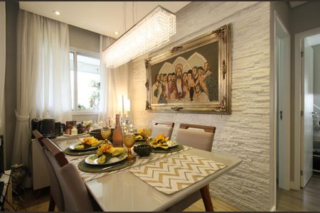 Apartamento para alugar com 69m², 2 quartos e 2 vagasSala de Jantar