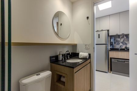 Studio para alugar com 28m², 1 quarto e sem vagaBanheiro Social