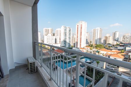 Studio à venda com 31m², 1 quarto e sem vagaVaranda
