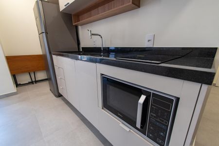 Studio à venda com 31m², 1 quarto e sem vagaCozinha