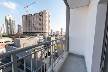 Studio à venda com 31m², 1 quarto e sem vagaVaranda