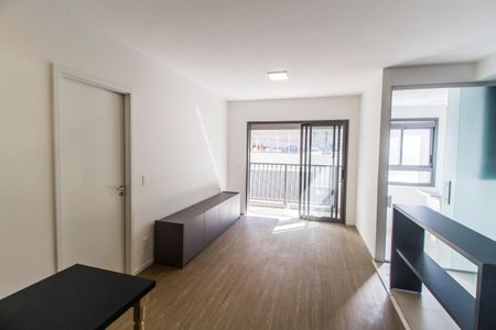 Sala de apartamento à venda com 1 quarto, 51m² em Alphaville Industrial, Barueri