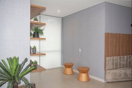 Apartamento à venda com 41m², 1 quarto e sem vaga Apartamento à venda com 41m², 1 quarto e sem vagaHall social