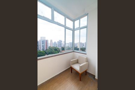 Apartamento à venda com 64m², 1 quarto e sem vagaSacada da Sala