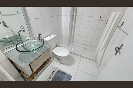 Studio para alugar com 39m², 1 quarto e 1 vaga Studio para alugar com 39m², 1 quarto e 1 vagaBanheiro