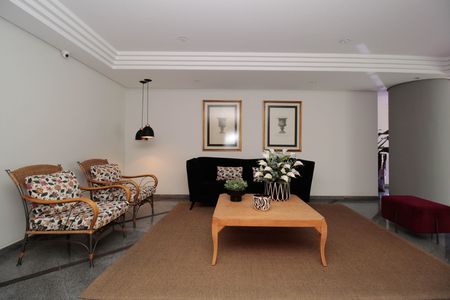 Apartamento à venda com 103m², 1 quarto e 2 vagas Apartamento à venda com 103m², 1 quarto e 2 vagasHall social
