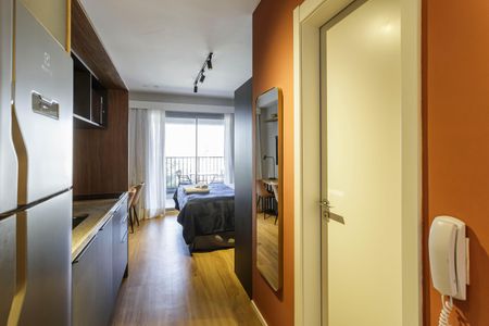 Studio para alugar com 30m², 1 quarto e sem vaga Studio para alugar com 30m², 1 quarto e sem vagaSala/Quarto