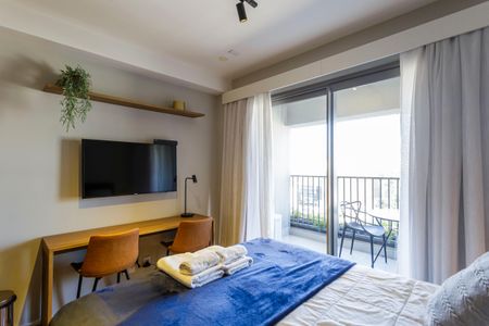 Studio para alugar com 30m², 1 quarto e sem vaga Studio para alugar com 30m², 1 quarto e sem vagaSala/Quarto