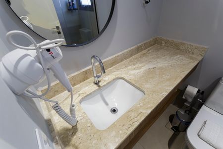 Studio para alugar com 30m², 1 quarto e sem vaga Studio para alugar com 30m², 1 quarto e sem vagaBanheiro