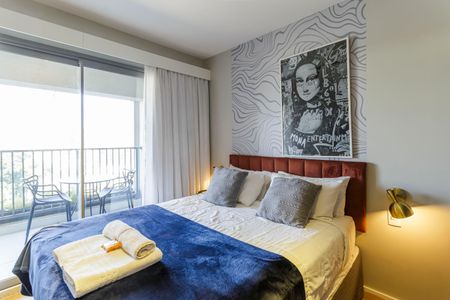 Studio para alugar com 30m², 1 quarto e sem vaga Studio para alugar com 30m², 1 quarto e sem vagaSala/Quarto