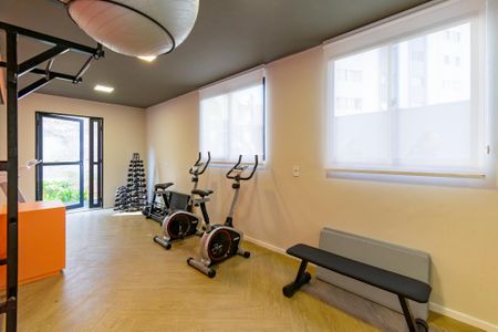 Apartamento à venda com 37m², 2 quartos e sem vaga Apartamento à venda com 37m², 2 quartos e sem vagaÁrea comum - Academia