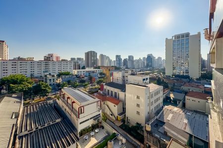 Studio para alugar com 45m², 1 quarto e 1 vaga Studio para alugar com 45m², 1 quarto e 1 vagaVista da Varanda