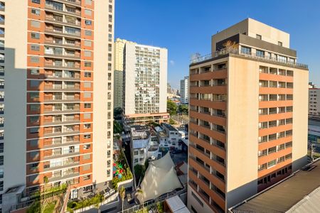 Studio para alugar com 45m², 1 quarto e 1 vaga Studio para alugar com 45m², 1 quarto e 1 vagaVista da Varanda