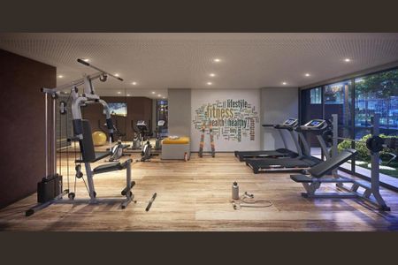 Studio para alugar com 30m², 1 quarto e sem vagaÁrea comum - Academia