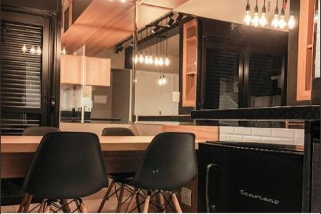 Studio para alugar com 30m², 1 quarto e sem vagaCozinha