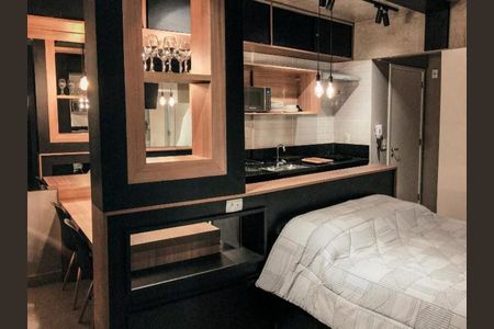 Studio para alugar com 30m², 1 quarto e sem vagaQuarto